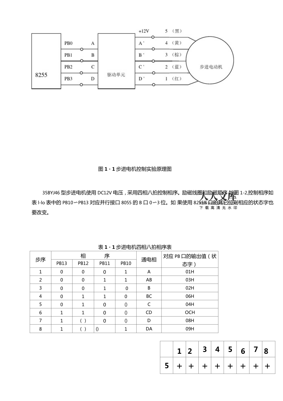 步进电机四八拍哪个快(步进电机四相八拍时序图)